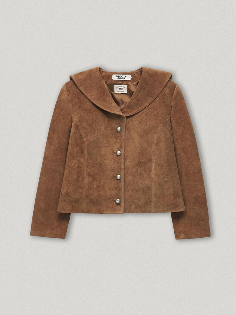 American Cow Suede Sailor Jacket