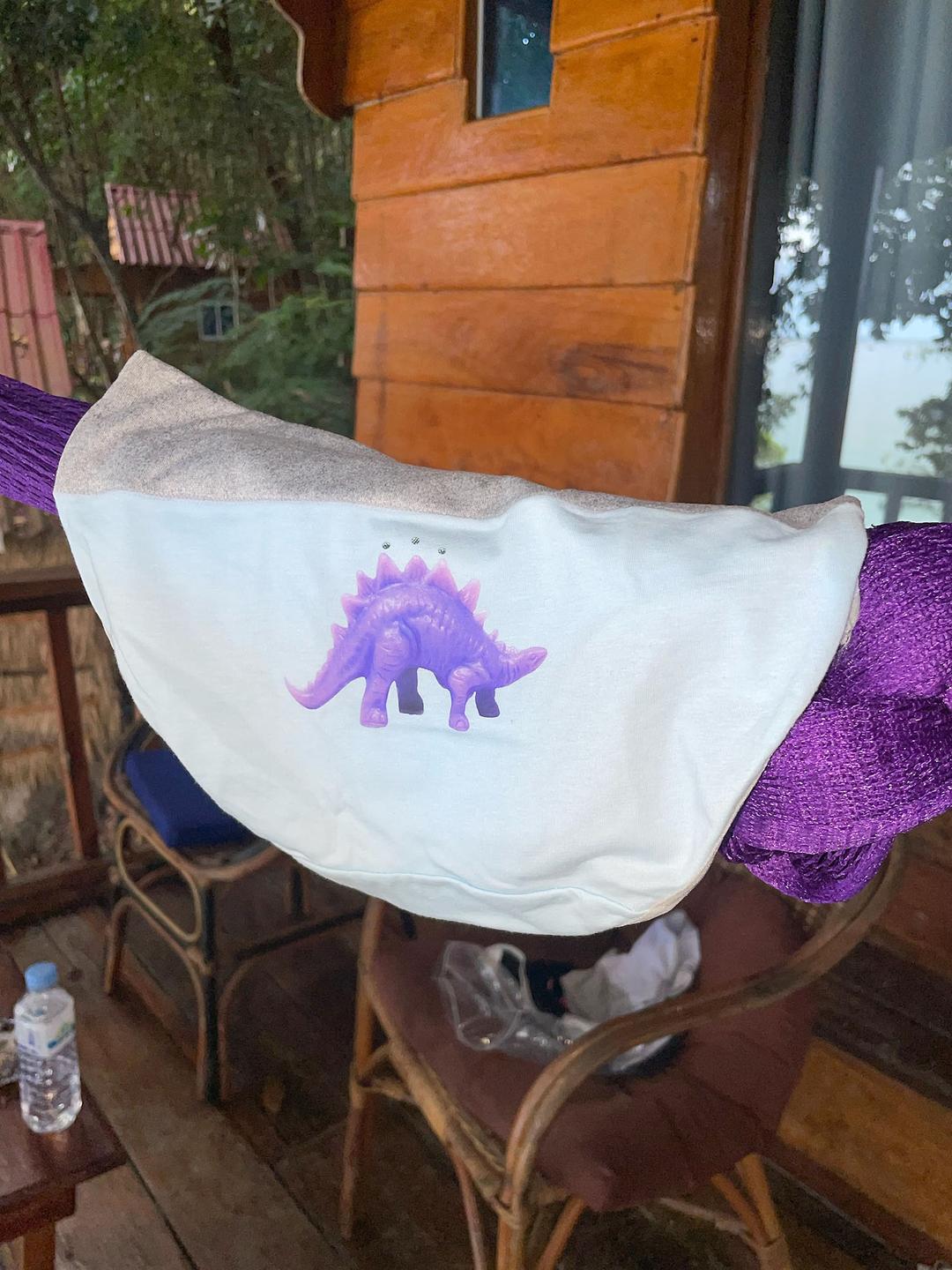 Happy Dinosaur (Sky blue)