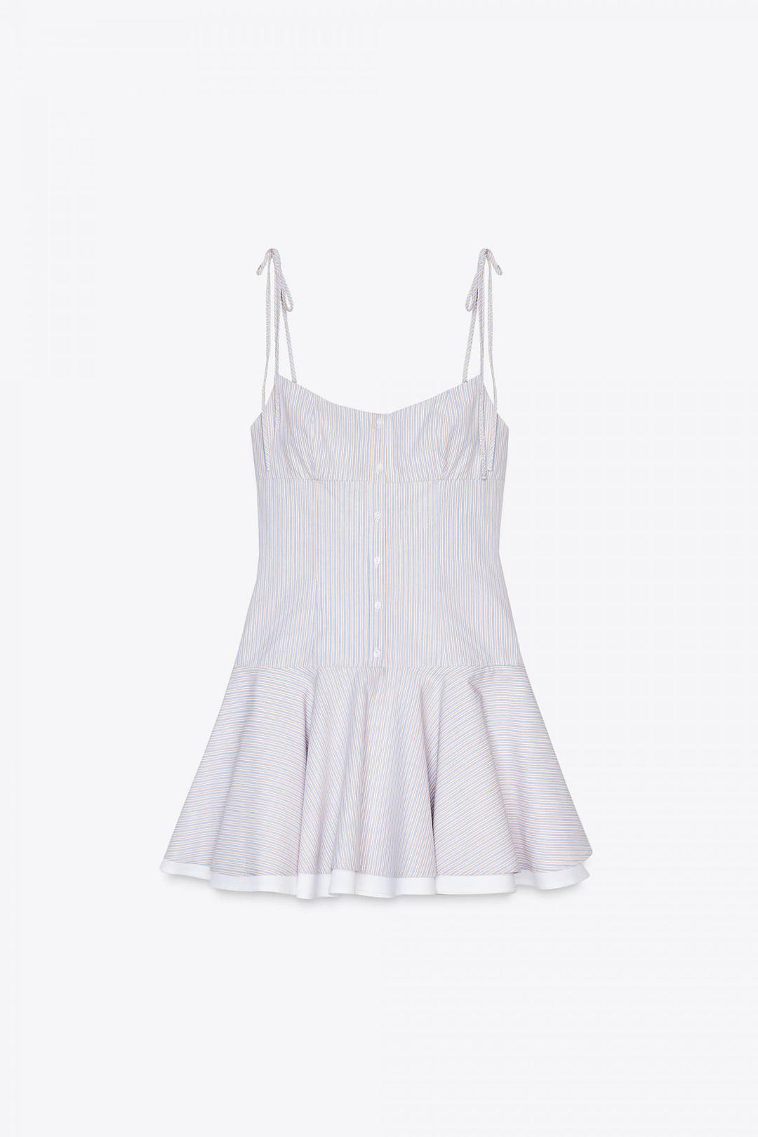 스페인샵 자라 스트라이프 미니 원피스 2970/186 BLUE/WHITE