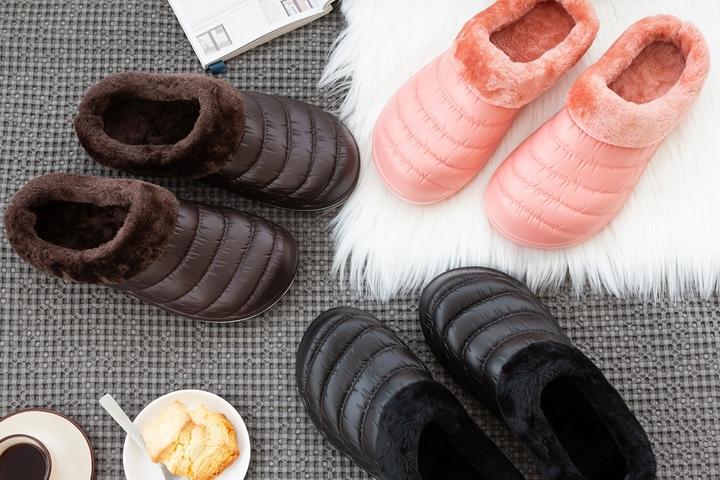 쇼드 털실내화 겨울 거실화 슬리퍼 3color 6size