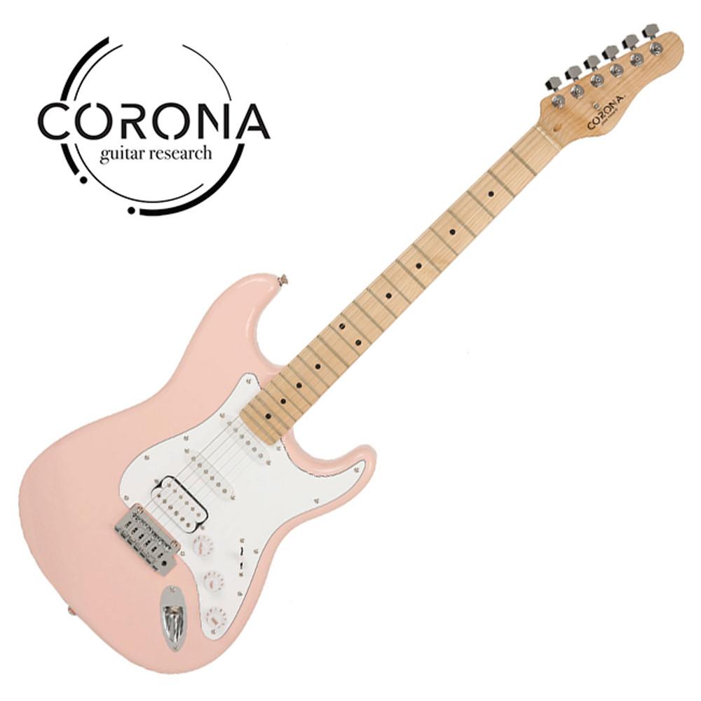 Corona Standard ST 일렉기타 Shell Pink (Maple)