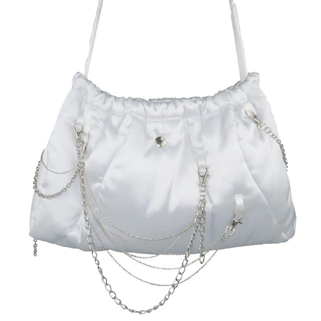 chain bag_white