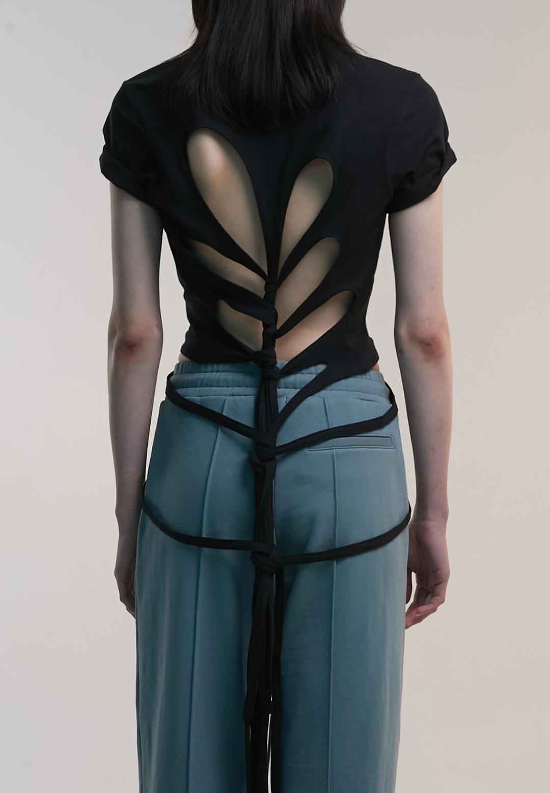 .knot tee black — .nibgnus