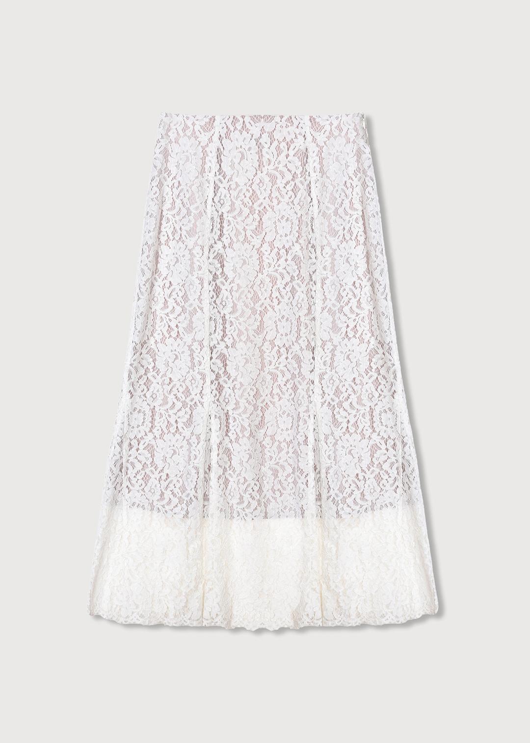 [3RD] FULL LACE LONG SKIRT