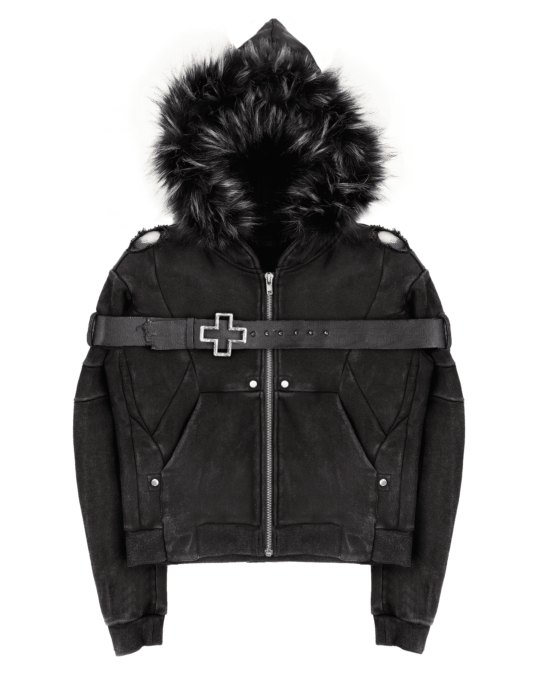 1000YRS-2 [r.Armor] zip-up hoodie