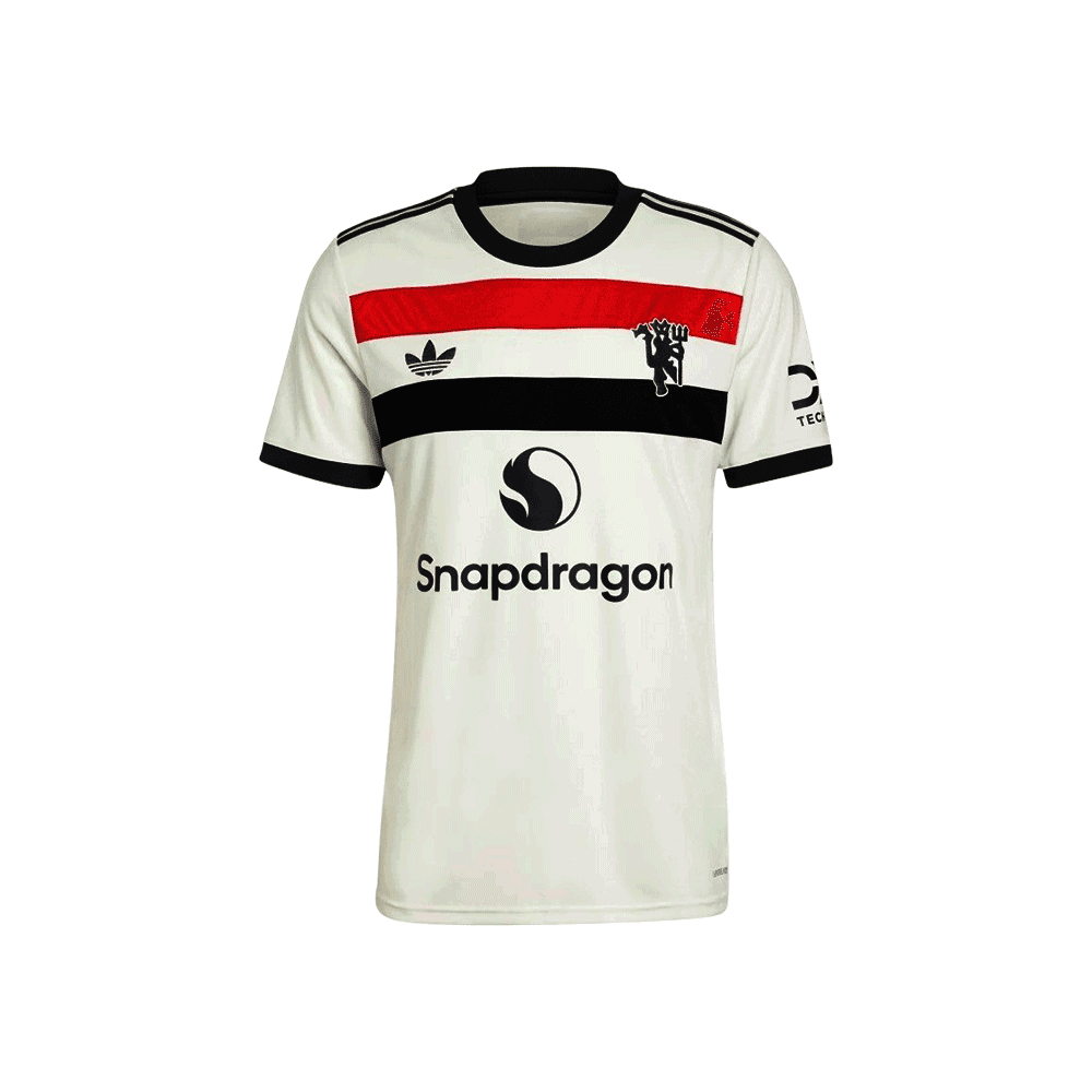 아디다스 맨체스터 유나이티드 2024/25 3rd 저지 오프 화이트 (KR 사이즈) (논 마킹 버전)