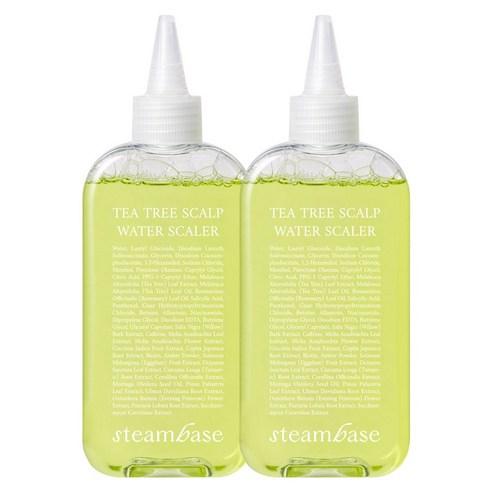 [공식] 스팀베이스 유분개선/정수리냄새케어 티트리 스칼프 워터 스케일러 두피스케일링 탈모완화기능, 250ml, 2개 - 샴푸 | 쿠팡