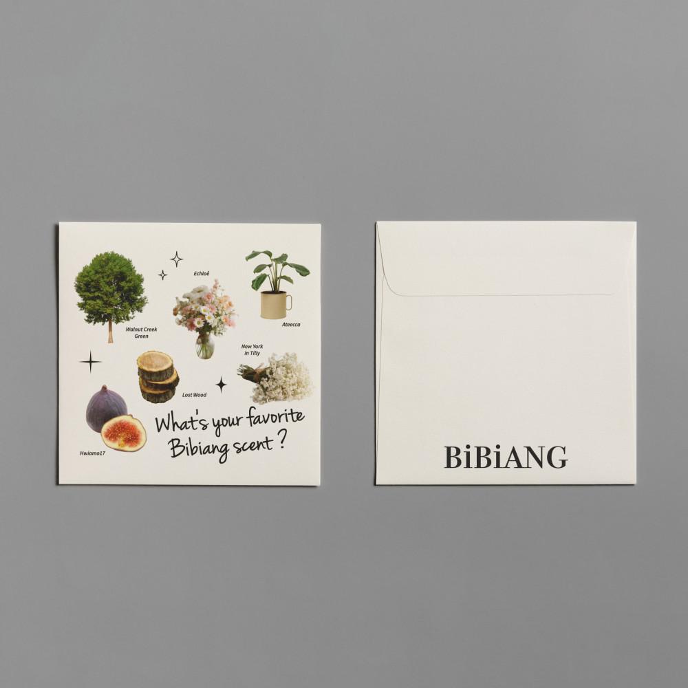 비비앙 시향지 키트 보틀러카드