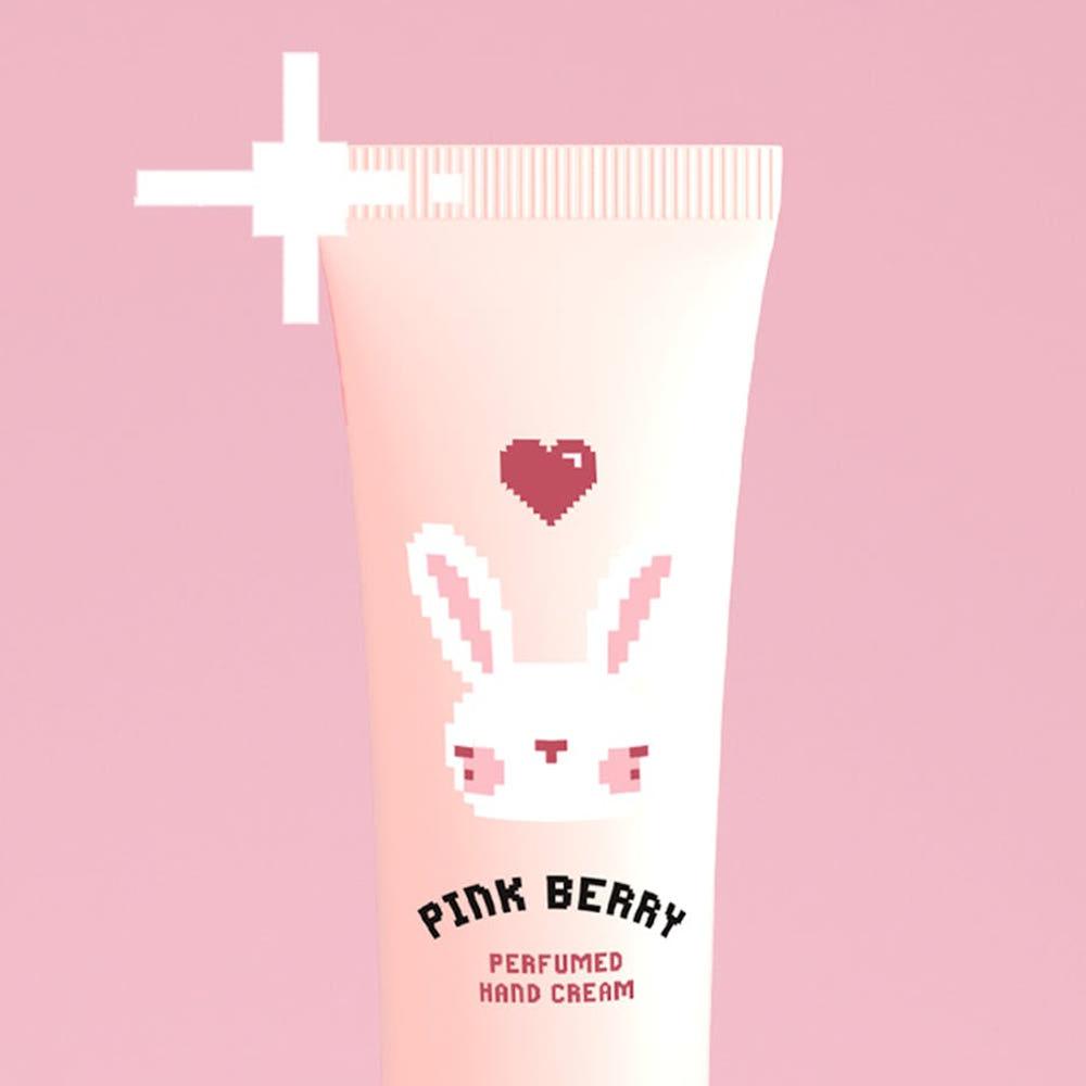 [벨망] 귀염뽀짝, 생딸기와 딸기우유크림을 손에, 핑크베리 핸드크림 30ml