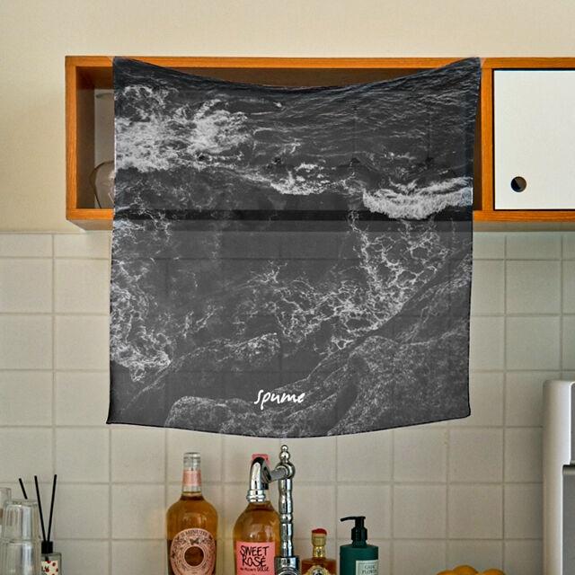 spume A 쉬폰 패브릭 포스터 / 가리개커튼(3size)