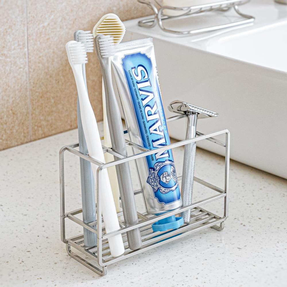 코에르 스텐 칫솔꽂이 치약 칫솔걸이 욕실 면도기거치대 치솔 보관 홀더 