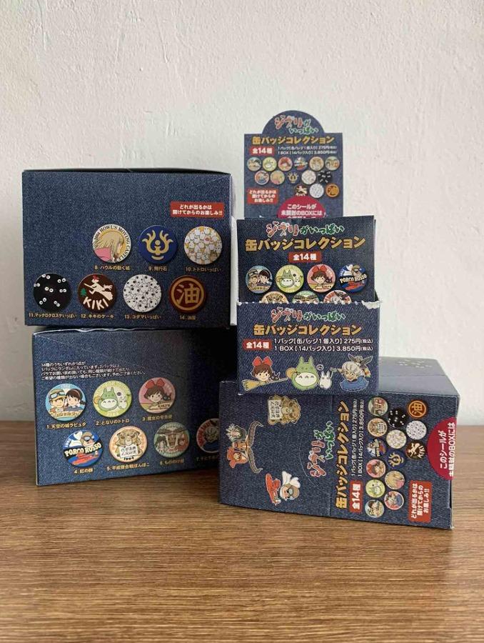 지브리가 한가득 캐릭터 미니 뱃지 콜렉션 시즌1(전14종, 1개입, 랜덤발송)