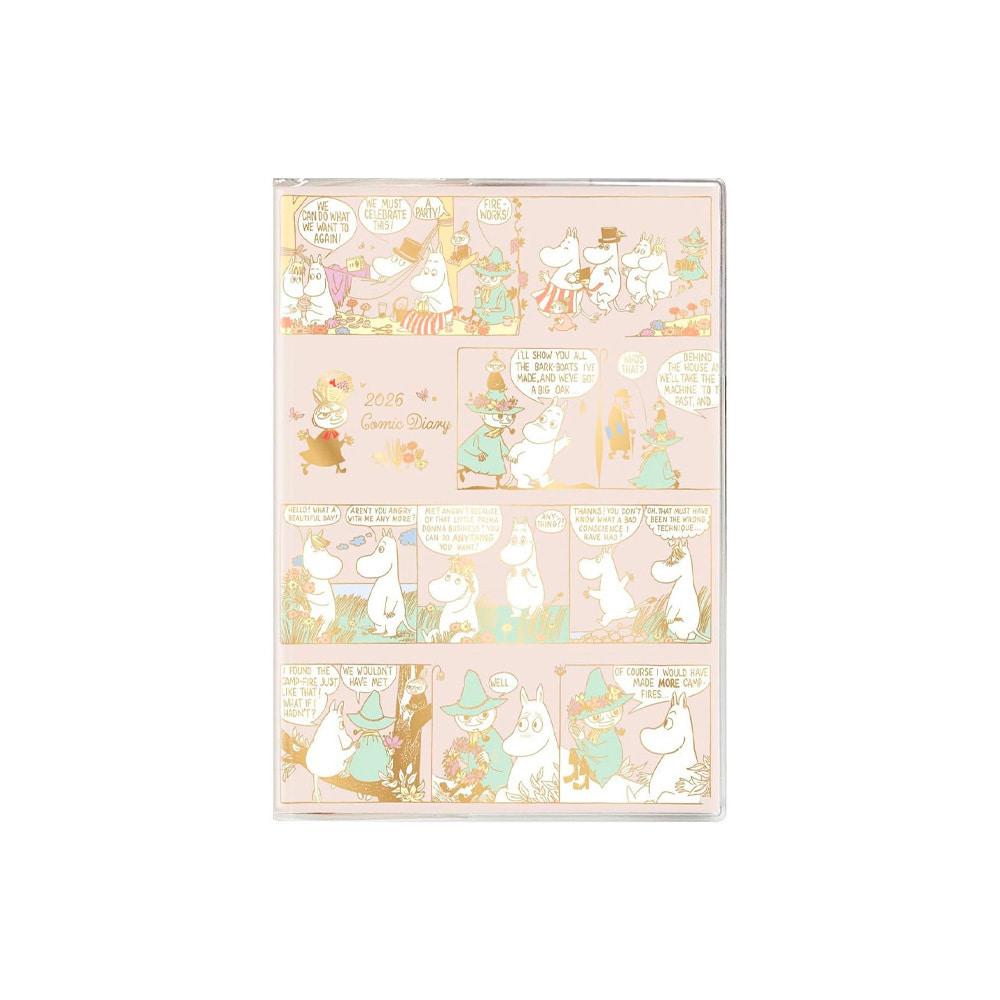 2026 다이어리 B6 무민 고믹 디자인 수첩 노트 플래너