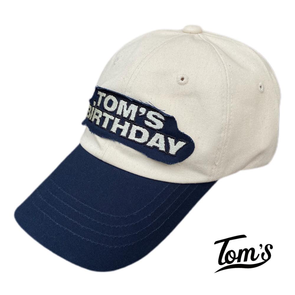 [톰스벌스데이] TOM'S CAP MIX NAVY TBD 볼캡 믹스 네이비
