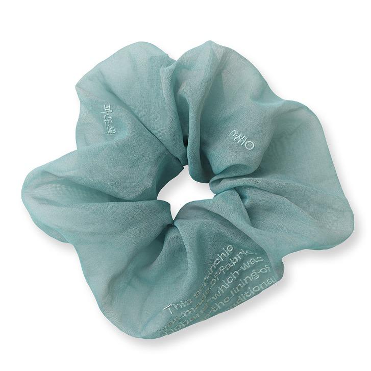 노방 머리끈 _ 파도색