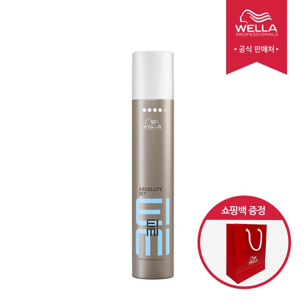 [웰라 라운지] 아이미 앱솔루트셋 300ml(아이돌 헤어 스프레이)+쇼핑백(소)