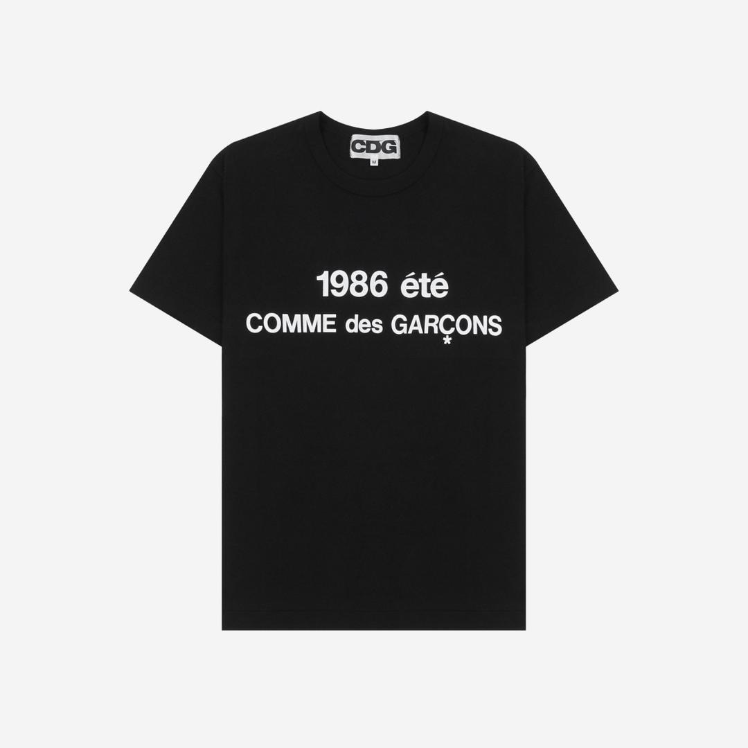 CDG 1986 Comme des Garcons T-Shirt Black