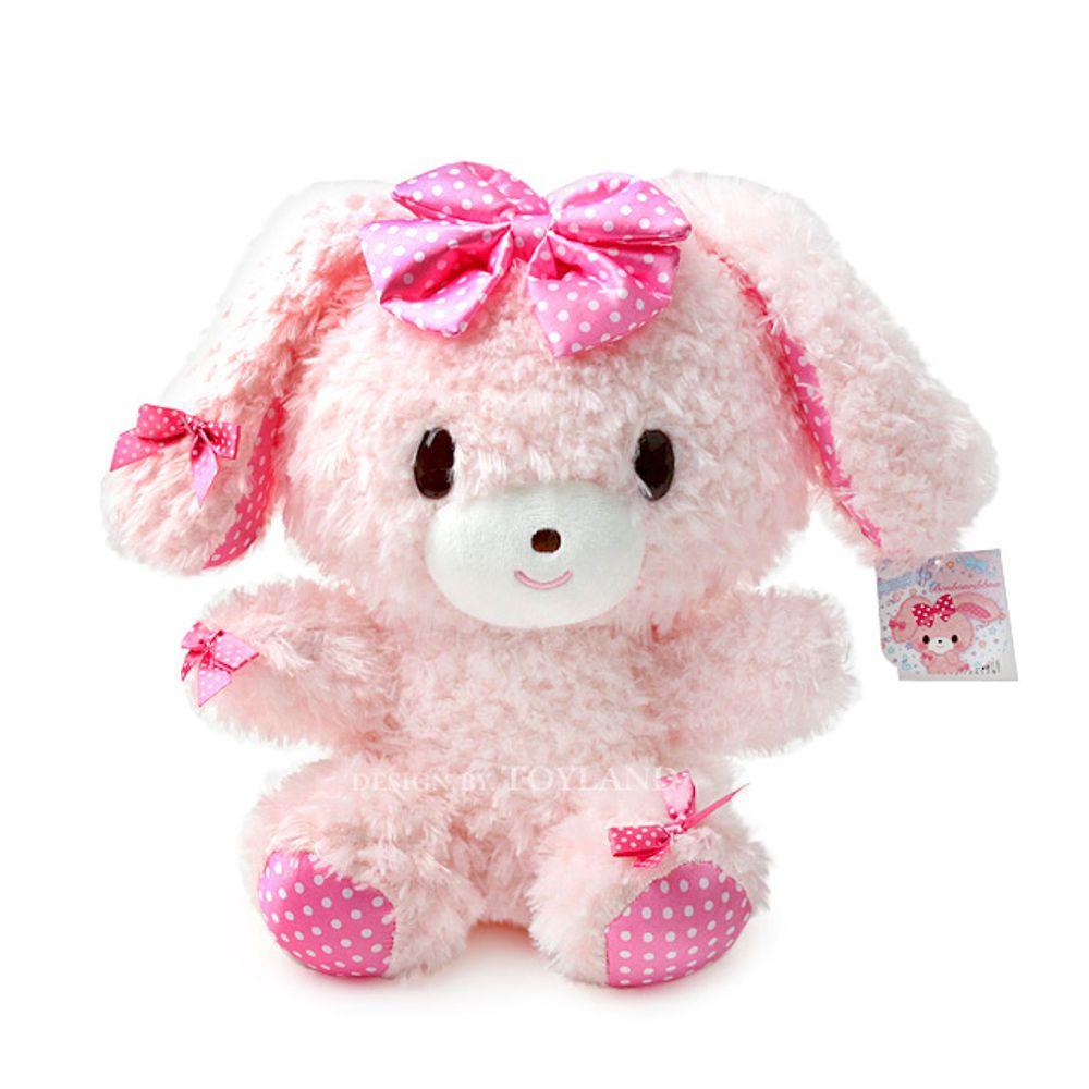 산리오 본본리본 봉제인형 소형 20cm 핑크토끼 애니멀 귀여운 캐릭터