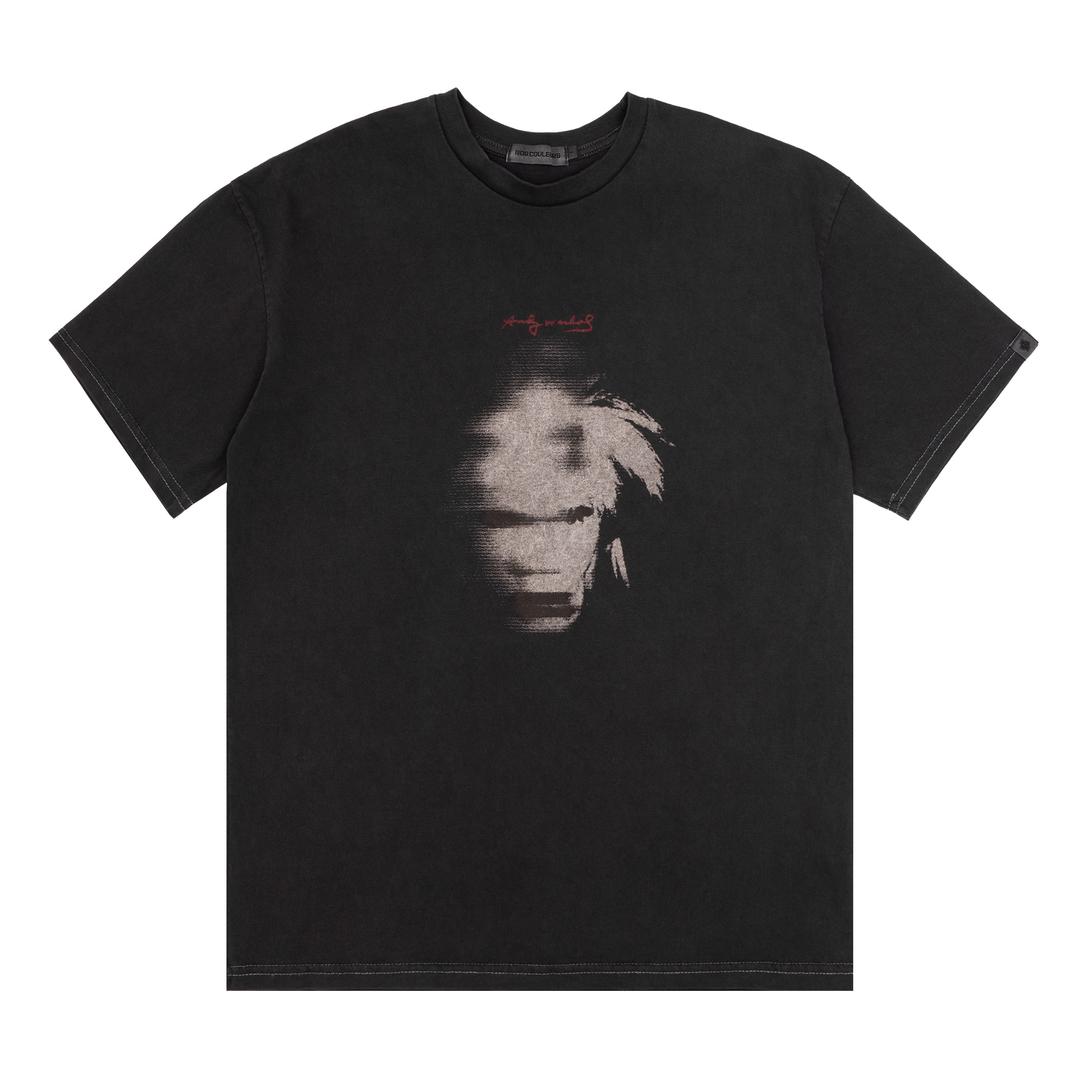 ANDY WARHOL T-SHIRT BLACK