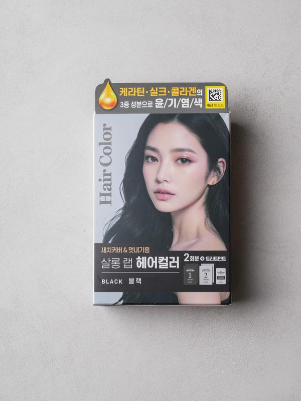 프리모팩토리 살롱 랩 헤어 컬러 2세트 블랙