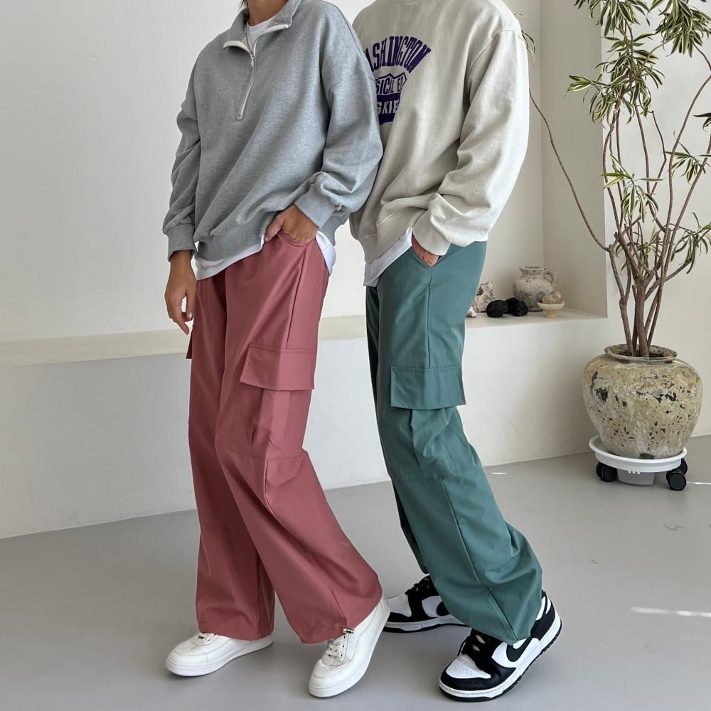 커플 카고바지 와이드팬츠 조거팬츠 빅사이즈