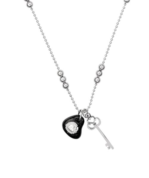 엔프프(NFF)  huge love key necklace-silver - 후기 | 무신사