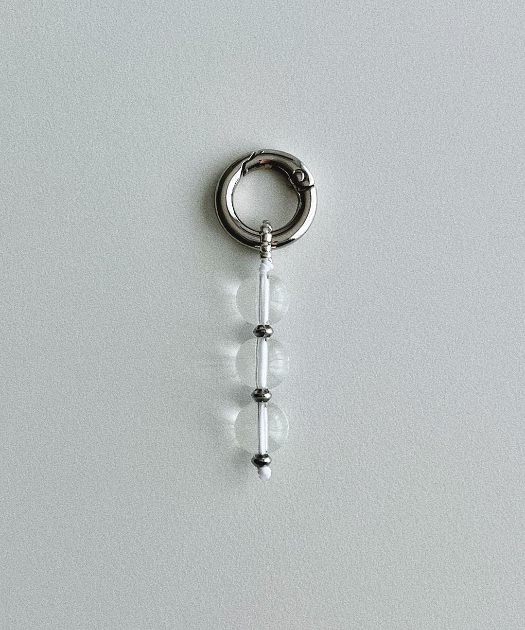 투명 볼 미니 키링