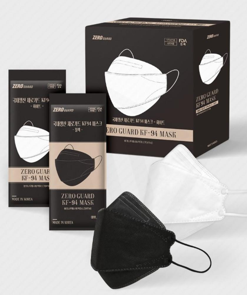 제로가드 국내생산 KF94 황사방역 마스크 100매