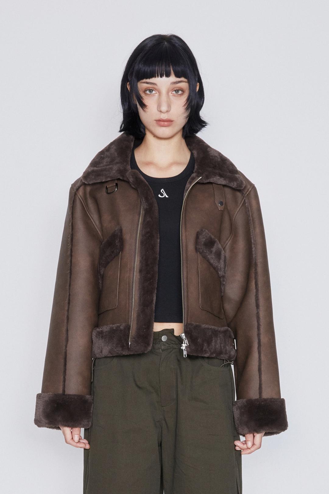 MUSTANG JACKET (BROWN)