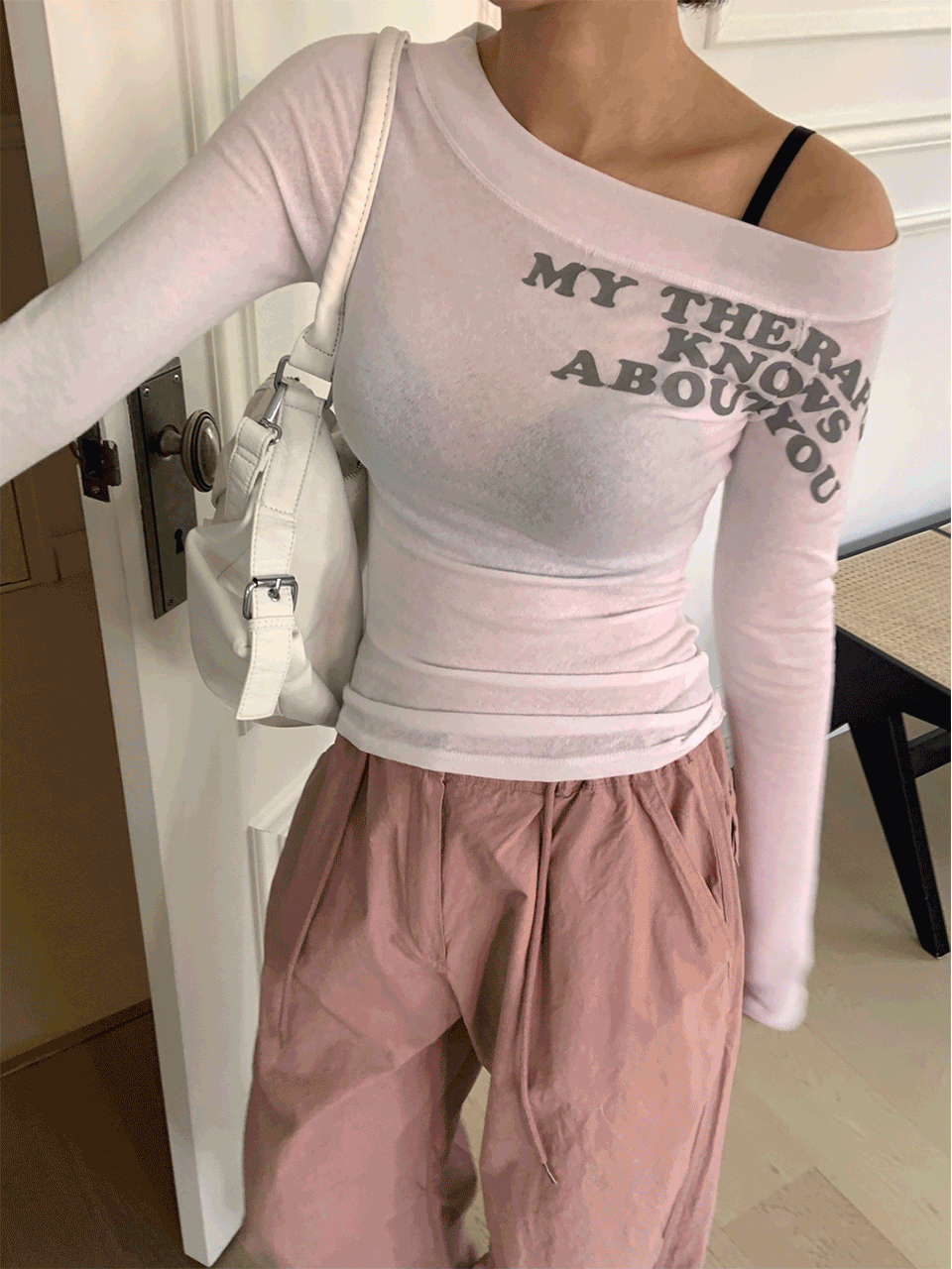 나르잇 언발 슬림 티셔츠(4color)