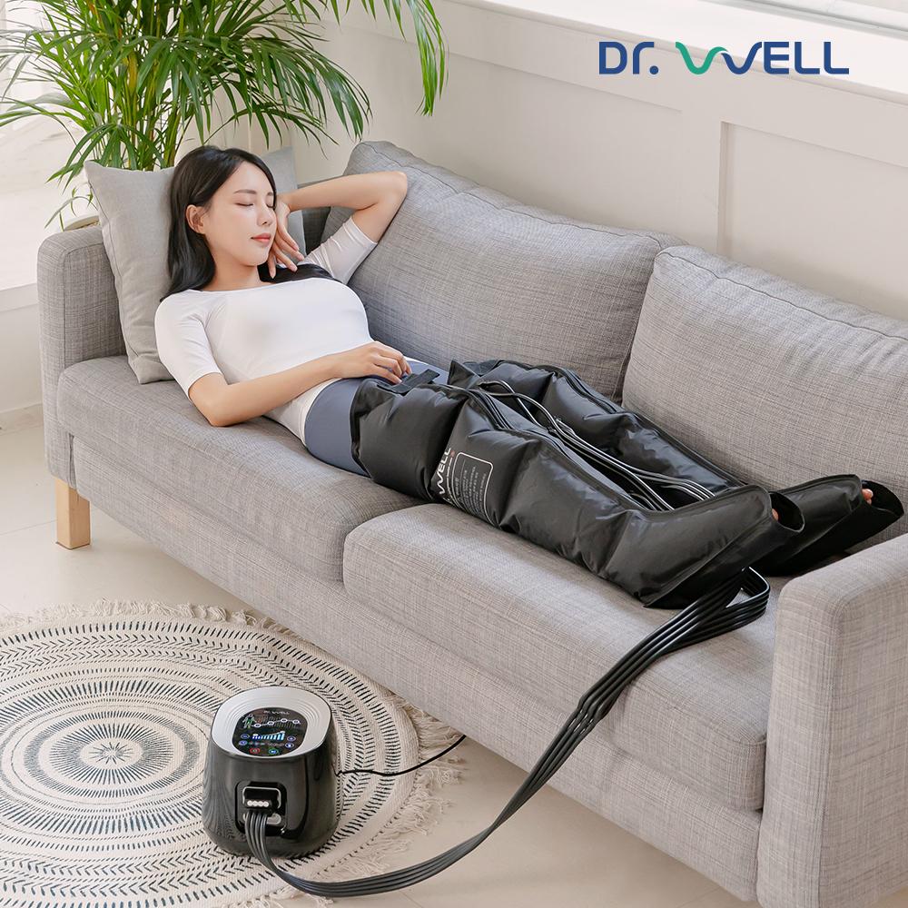 닥터웰 에어웰 공기압 발 종아리 다리 마사지기 안마기 DR-5401 (본체+다리)