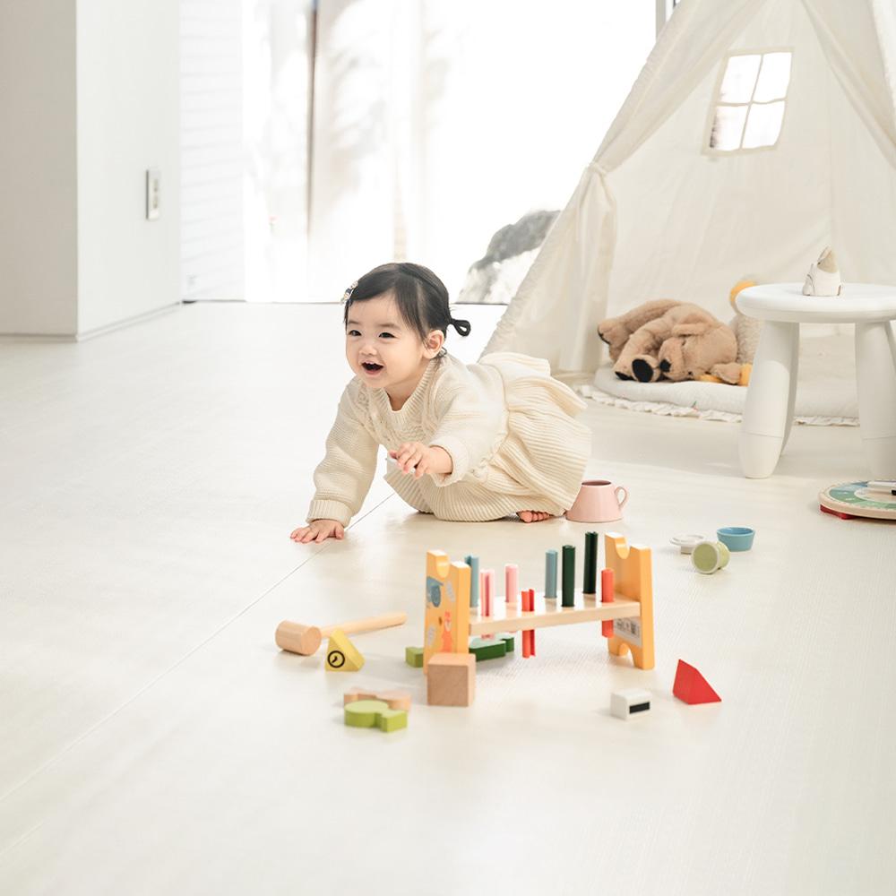 리포소홈 유아 엔젤 롤 매트 항균매트 놀이방매트 아기 층간소음 셀프시공 놀이매트 두께 16mm