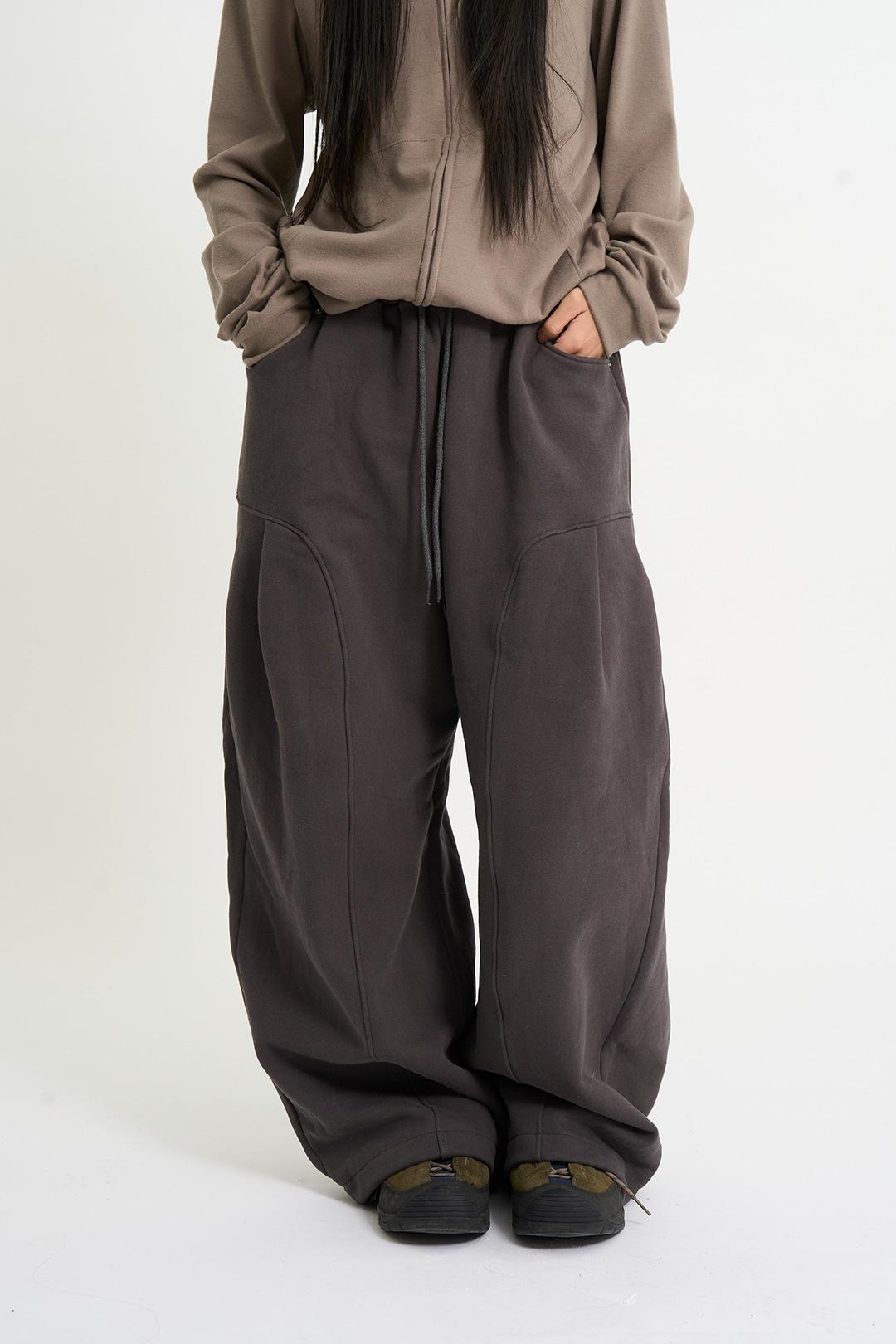 라우코하우스 컨투어드 플리스 스웻 팬츠