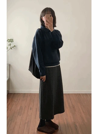 아로하 카라 니트(5color)