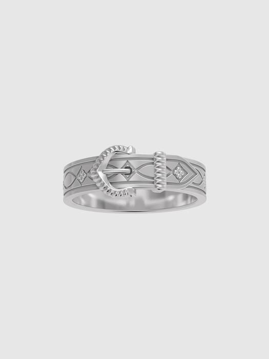 Clover belt ring