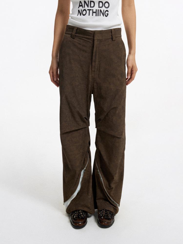 CONPCONP Pleated skimeter pants