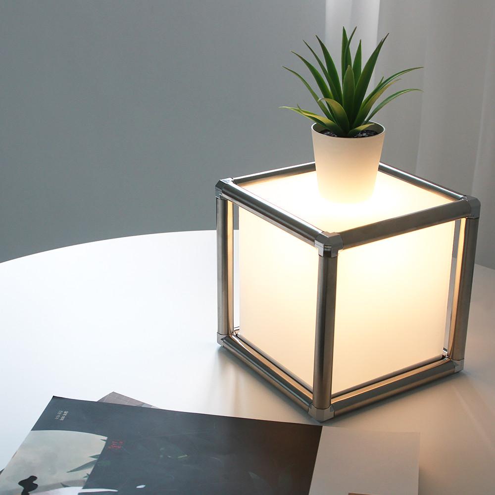 아크리코 모듈 LED 큐브 스탠드 무드등 취침등 독서등 수유등