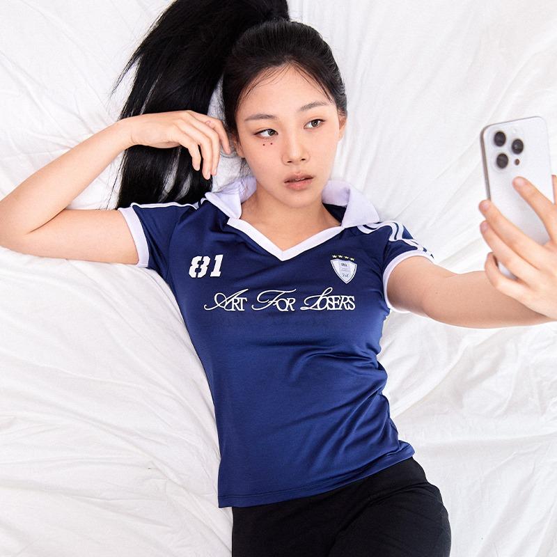 [Re-Order] AFL SOCCER T-SHIRT (NAVY)