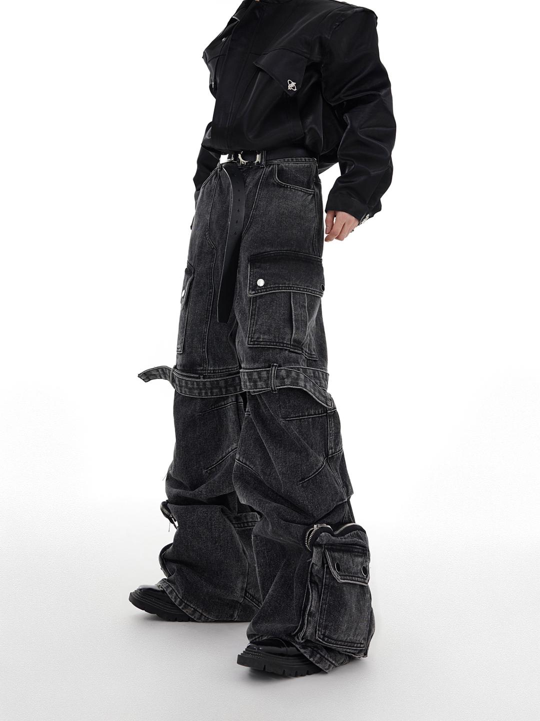 [ArguE CulturE] Strap Pocket Cargo Denim