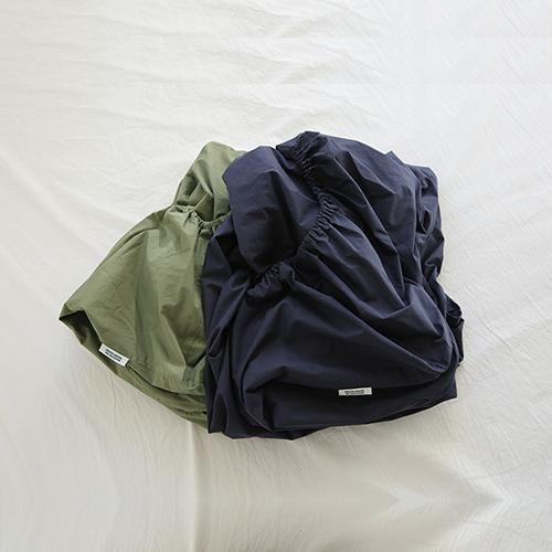 뽀송 40수 솔리드 매트리스 커버 2colors