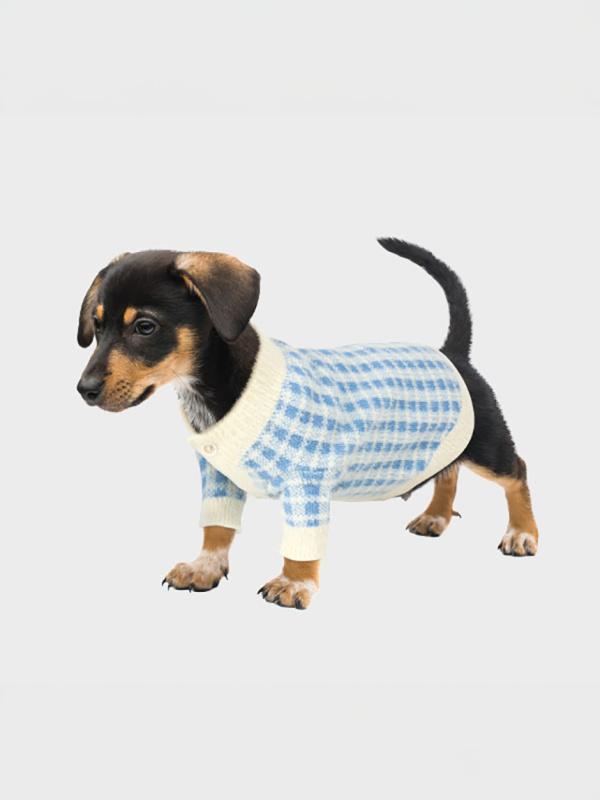 [펫]  니트 가디건 (M)