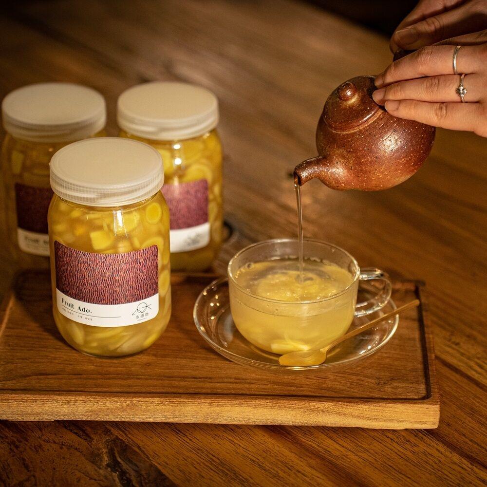 경북 봉화 햇생강 생강청 레몬청 생강레몬청