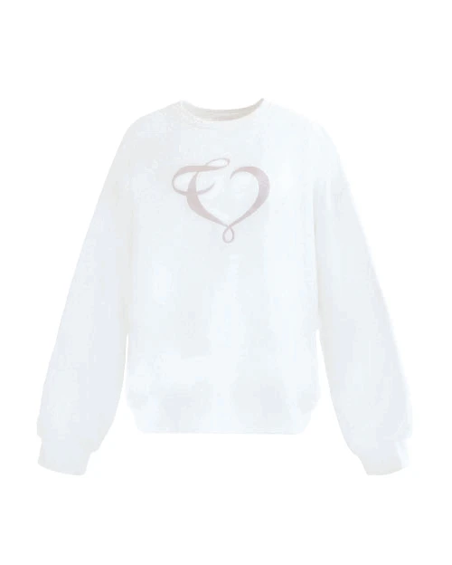 lame heart logo sweat