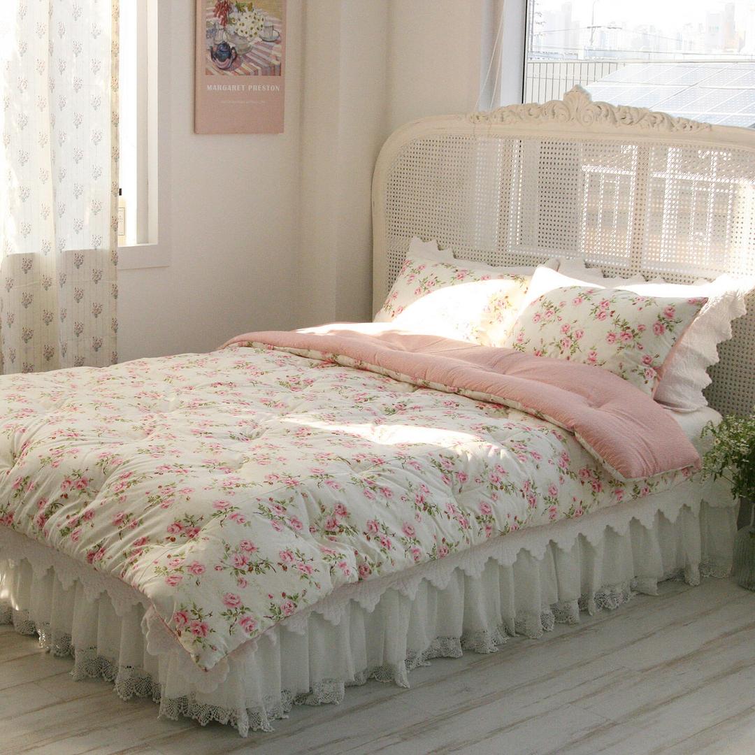 잔느로즈 순면 차렵침구 SS/Q