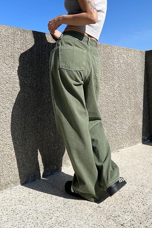 클린트비죠팬츠(khaki)