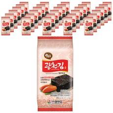 광천김 밥도둑 명란 도시락김, 4g, 36개