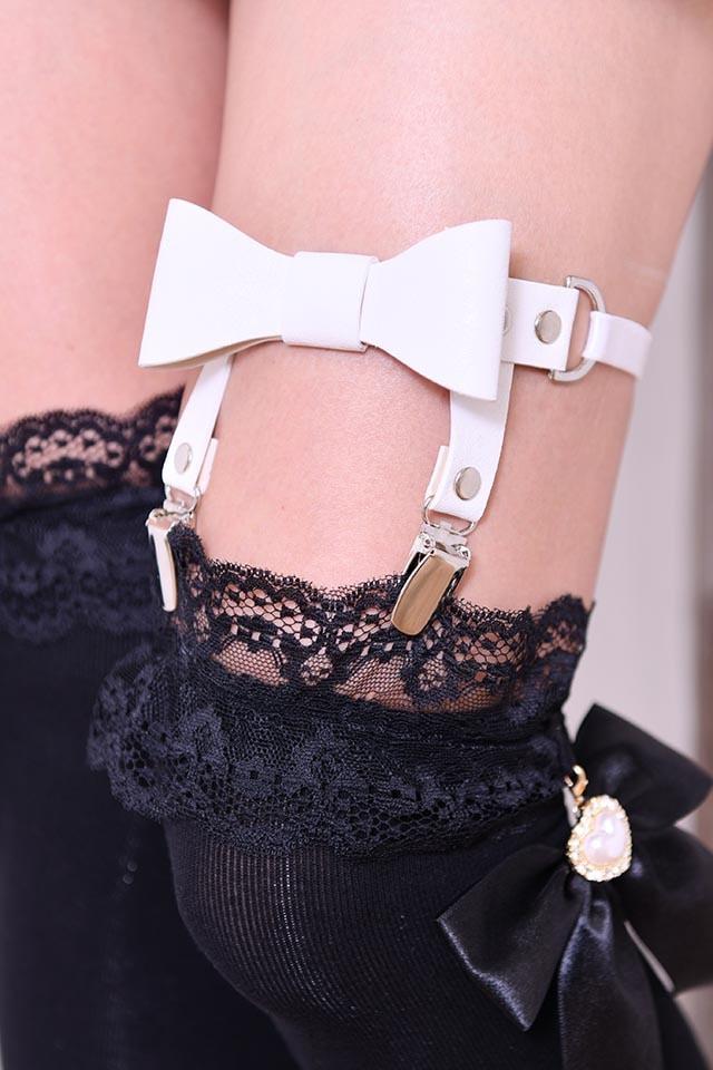 【Princess Melody】♪おりぼん型ガーターベルト♪ - ホワイト size-F-Ma*rs WebStore by LiLimPark