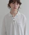 Gardener Dot PK T-shirt (White)