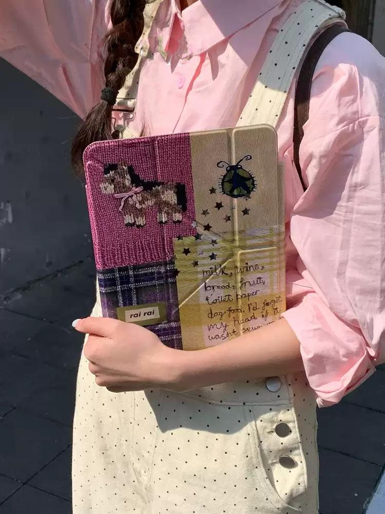 쏠띵즈 패브릭 포니 스타 아이패드 케이스