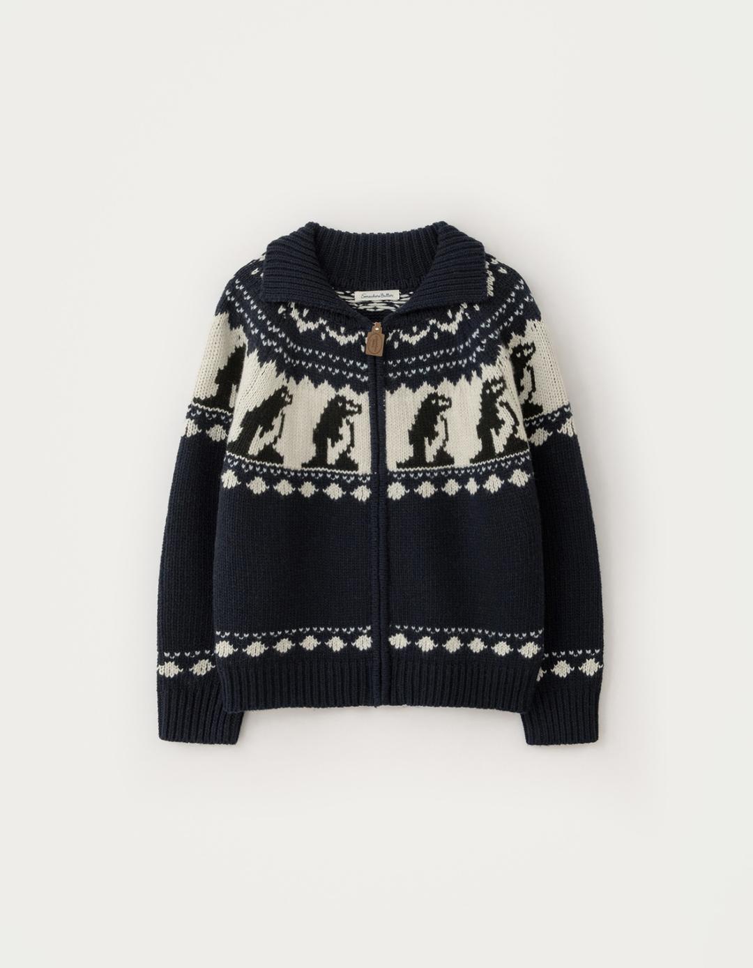 [Release] 12.15 출고 Penguin Cowhichan Zip-Up - Navy